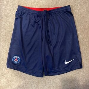 Nike Men’s Soccer Shorts Paris Saint Germain Size S